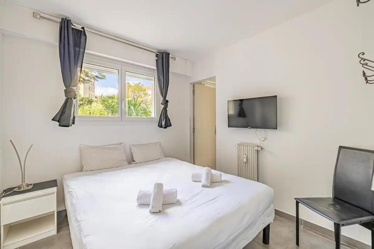 Superbe 3P 2Chambres, 2Terrasses Cannes Centre-Ville, 4 Min A Pied De La Croisette Sas-Meredith Loc Exterior foto